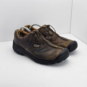 KEEN Boston II Men's Brown Leather 12US Casual Comfort Shoes